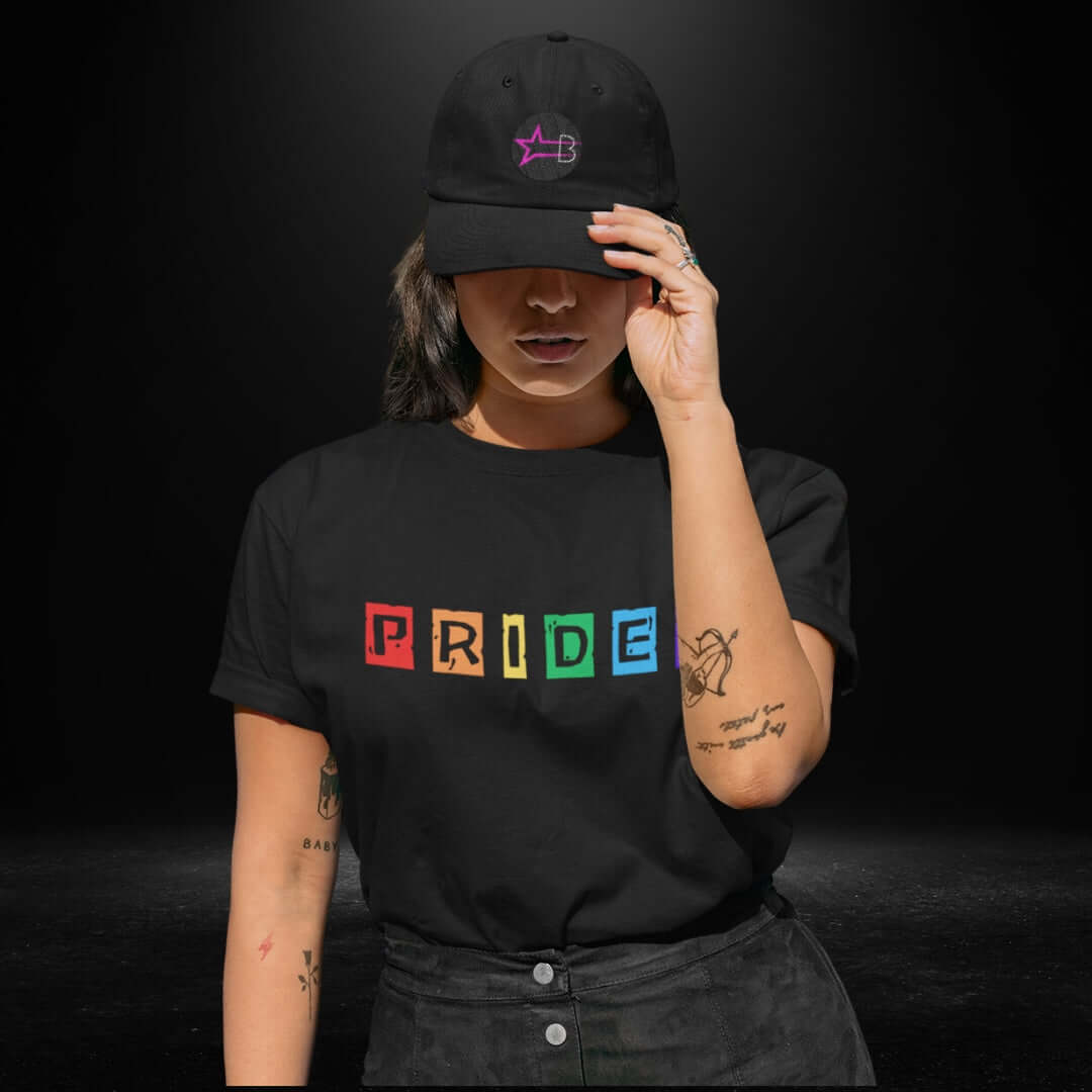 Pride Black Tee -  LGBTQIA+ Pride Clothing