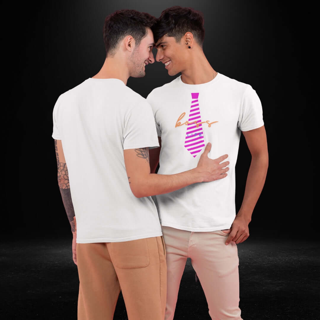 Boss Life White Tee - Bite Me Now