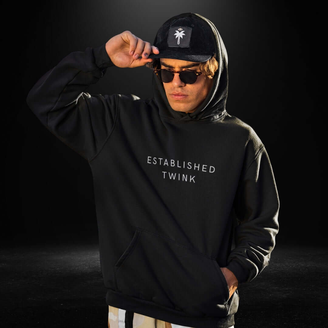 Established Twink Black Hoodie