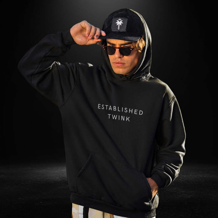 Established Twink Black Hoodie
