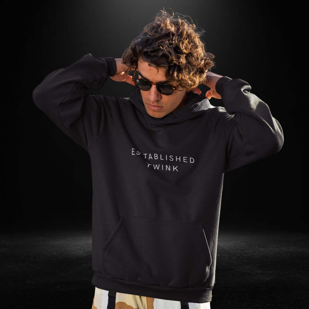 Established Twink Black Hoodie