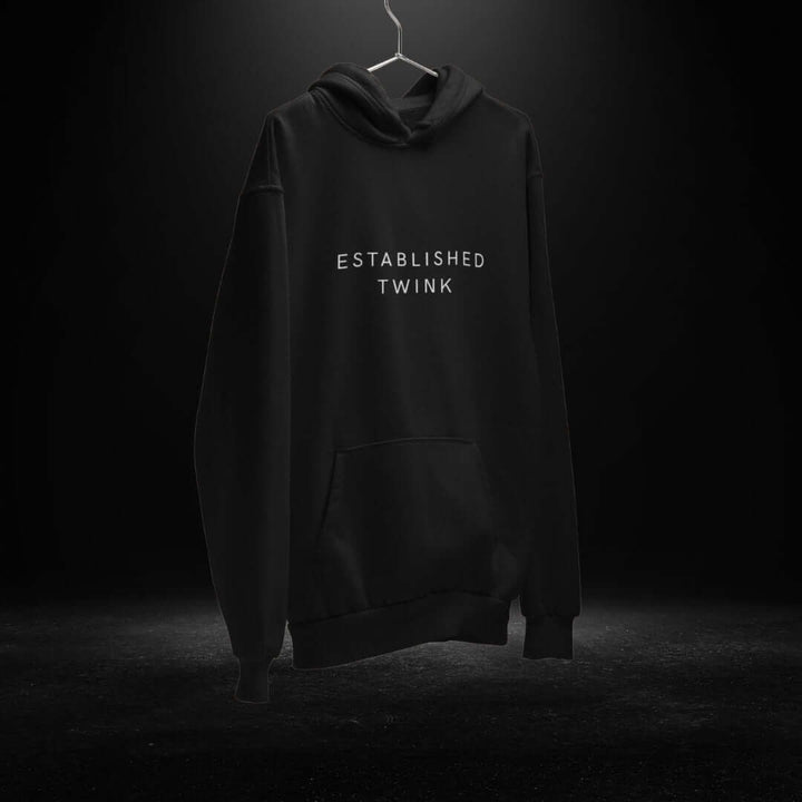 Established Twink Black Hoodie
