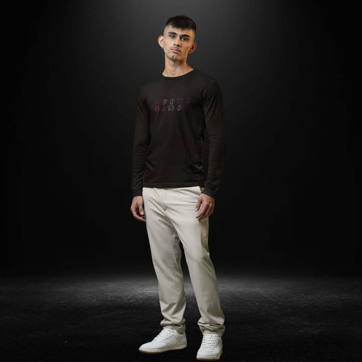 Fomo Homo Black Long Sleeve Tee