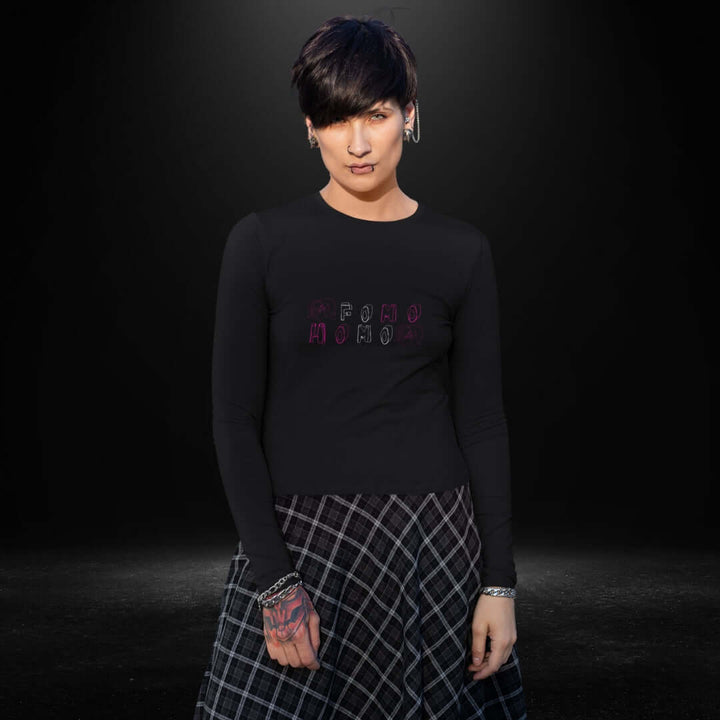 Fomo Homo Black Long Sleeve Tee