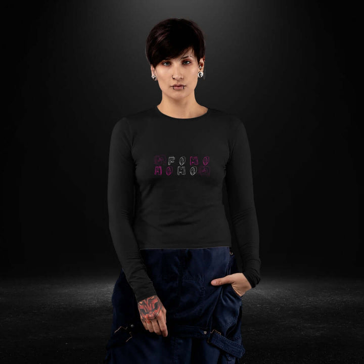 Fomo Homo Black Long Sleeve Tee