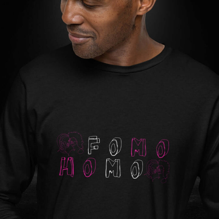 Fomo Homo Black Long Sleeve Tee