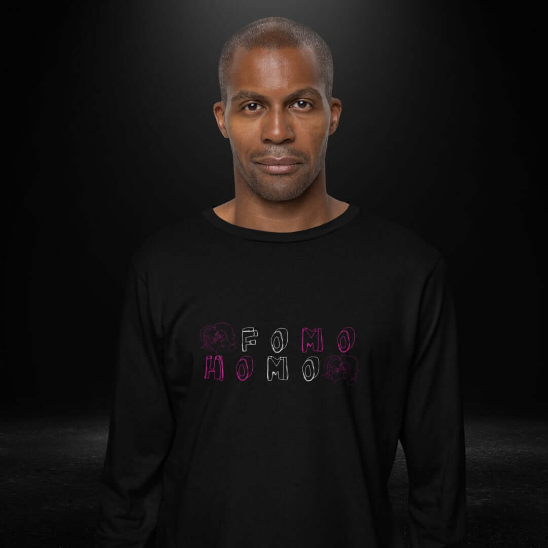 Fomo Homo Black Long Sleeve Tee