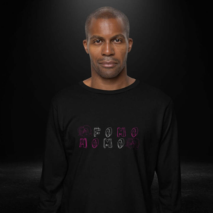 Fomo Homo Black Long Sleeve Tee
