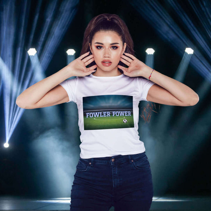 Matildas Teen White Tee - Fowler Power - Bite Me Now