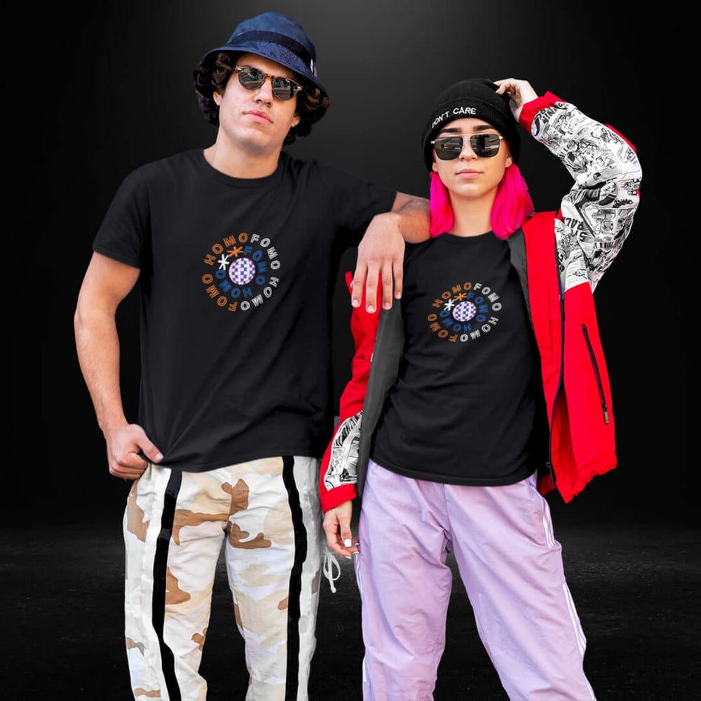 Homo Fomo Black Tee