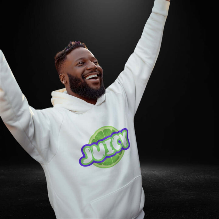 Juicy White Hoodie - Bite Me Now