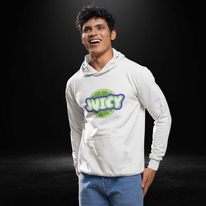 Juicy White Hoodie - Bite Me Now