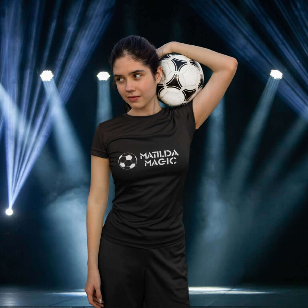 Matilda Magic Teen Black Tee - Bite Me Now