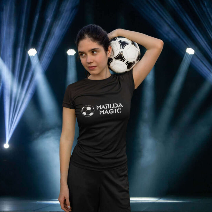 Matilda Magic Teen Black Tee - Bite Me Now