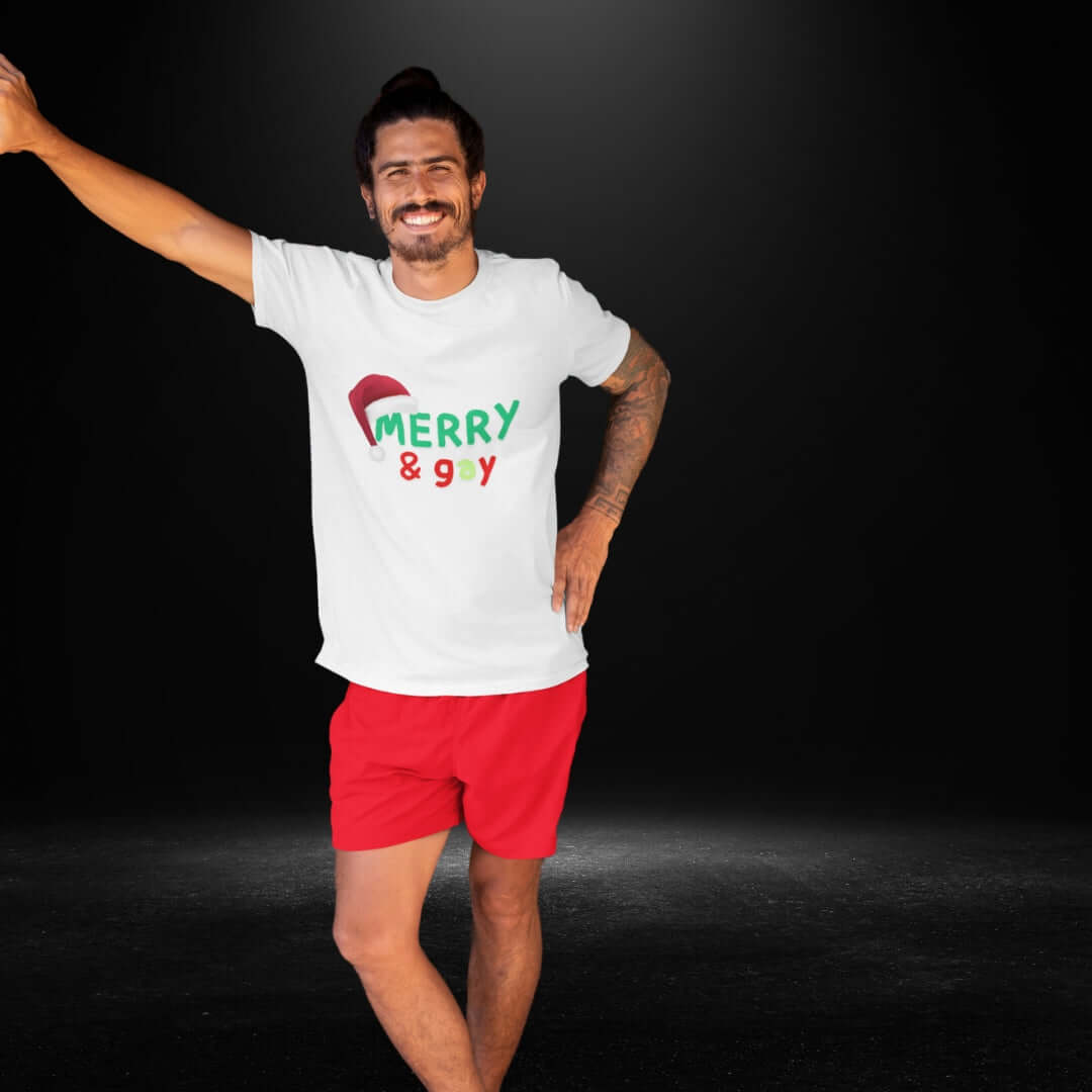 Merry & Gay White Tee - Bite Me Now
