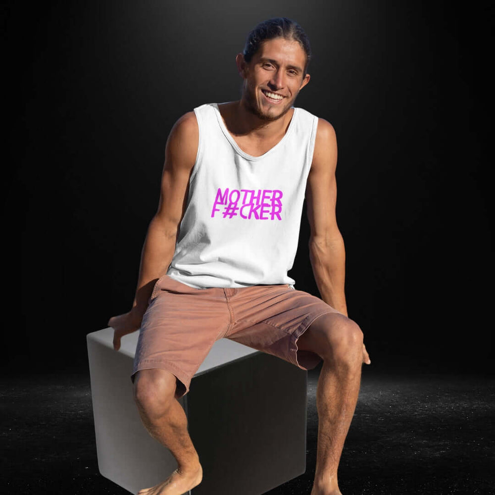 Mother Fcker White Tank