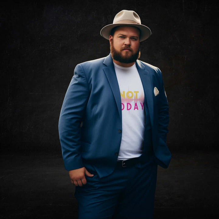 Not Today White Tee - Male - Bite Me Now