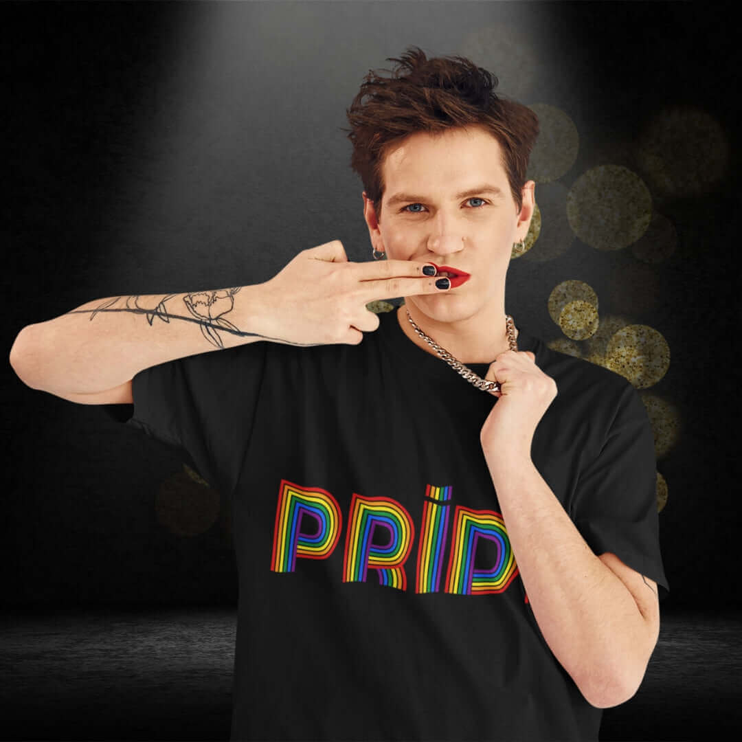 Pride Black Tee - Bite Me Now