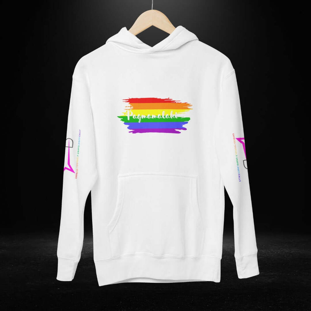 PAGMAMALAKI (Phillipino) Pride White Hoodie