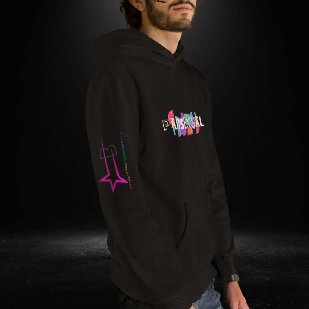 Pansexual Black Hoodie