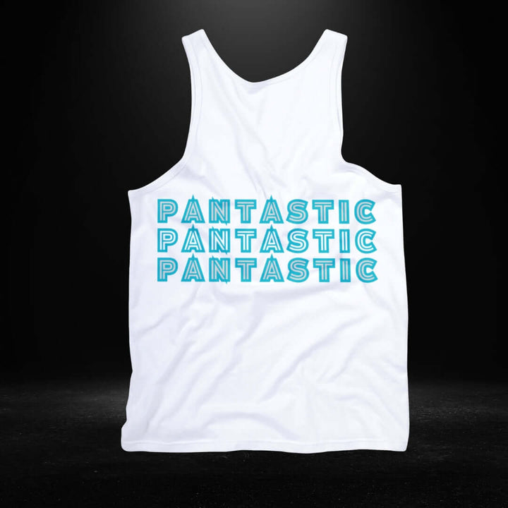 Pantastic White Singlet - Bite Me Now
