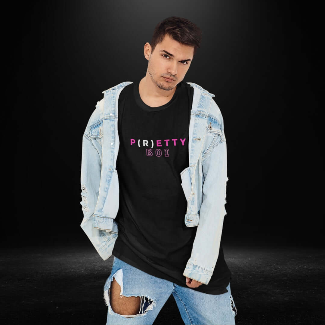 Pretty Boi Black Tee