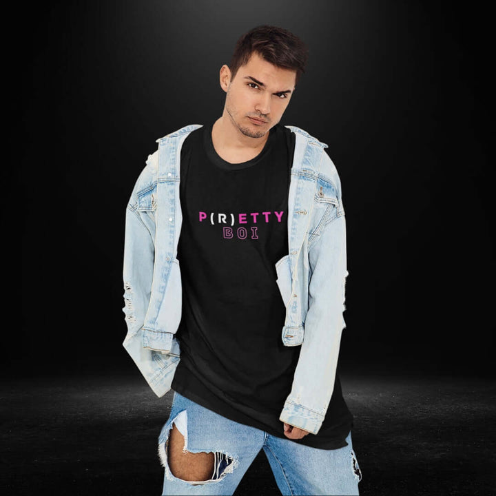 Pretty Boi Black Tee