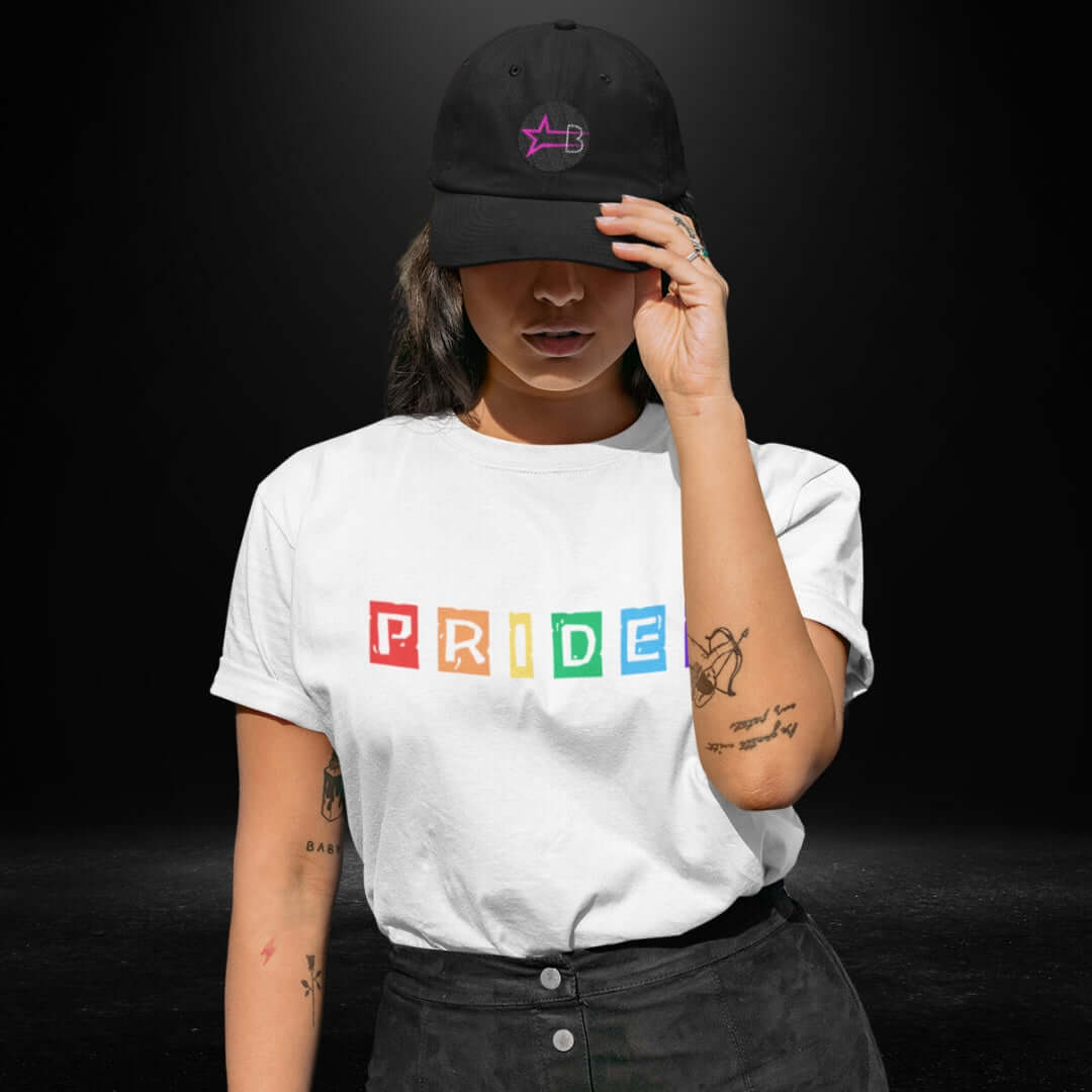 PRIDE White Tee - Bite Me Now