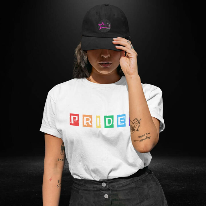 PRIDE White Tee - Bite Me Now