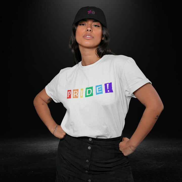 PRIDE White Tee - Bite Me Now