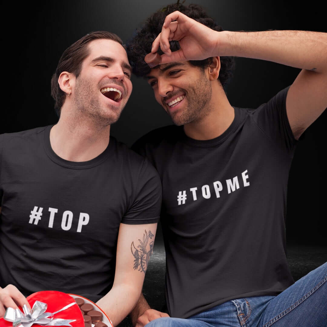 #TOPME + #TOP Black Tee