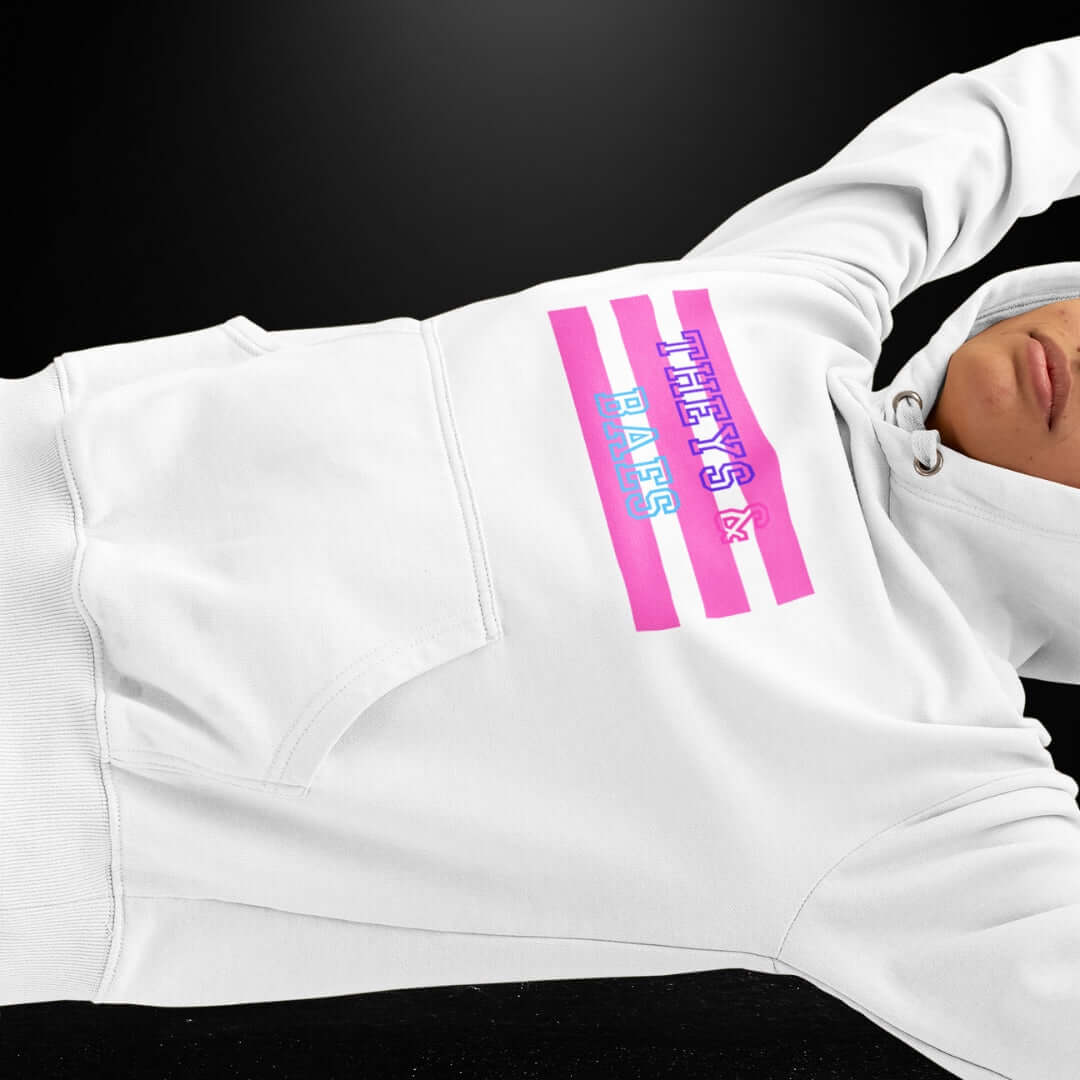 Theys & Baes White Hoodie