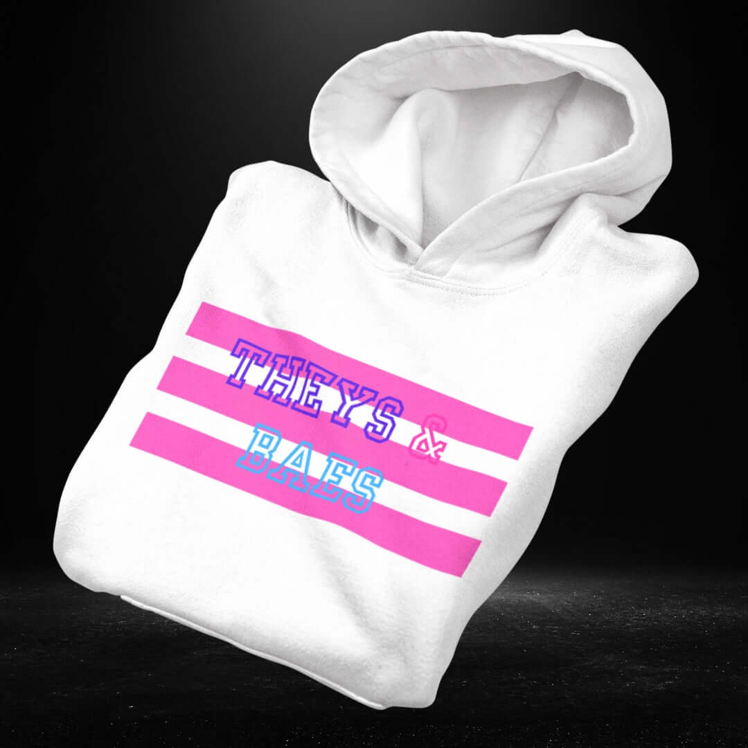 Theys & Baes White Hoodie