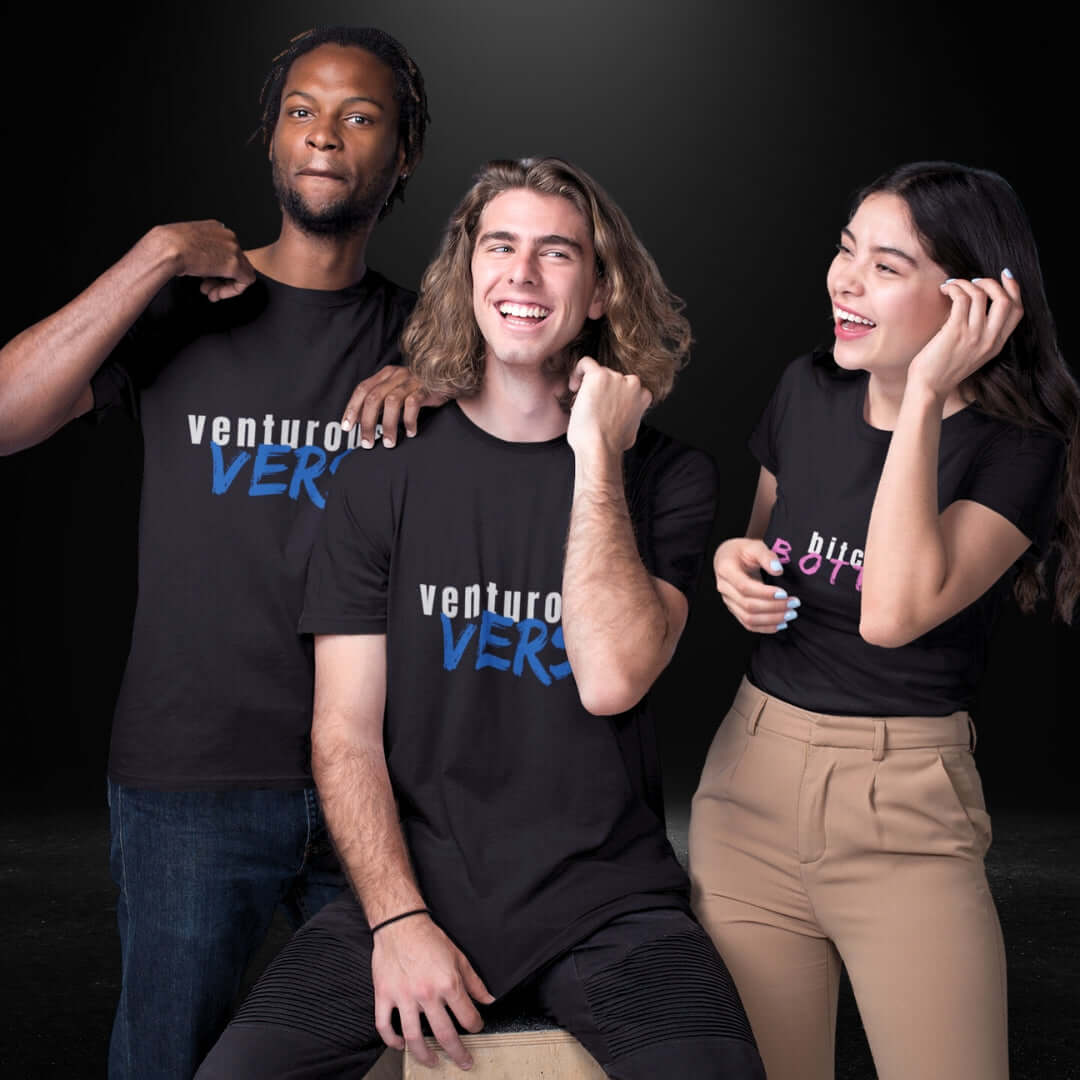 Venturous Vers Black Tee