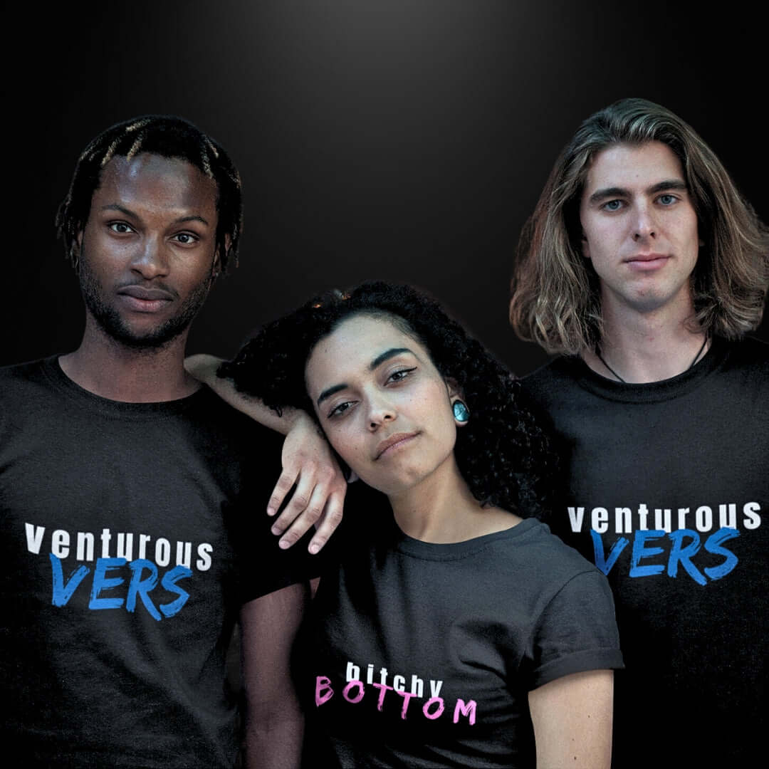 Venturous Vers Black Tee