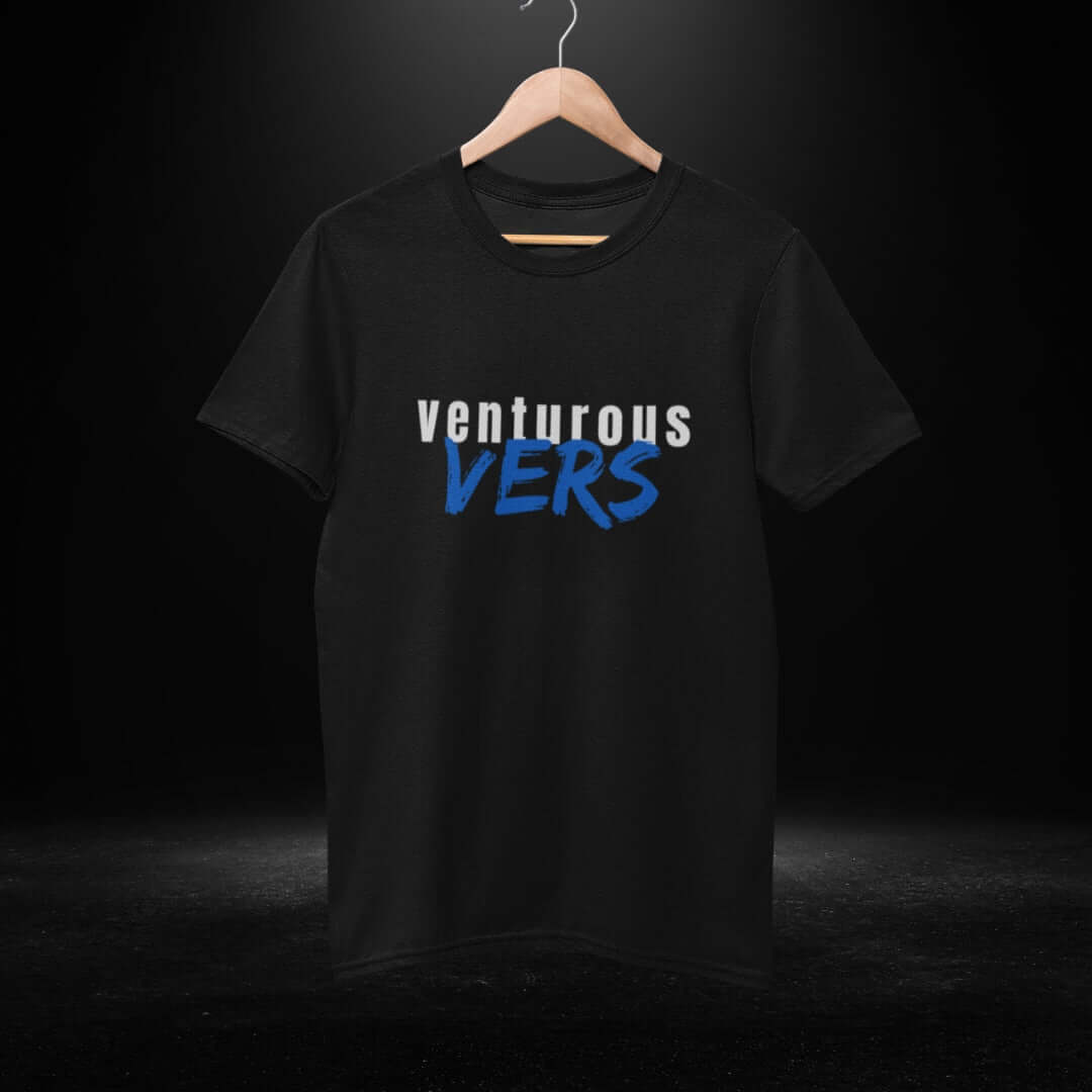 Venturous Vers Black Tee - Bite Me Now