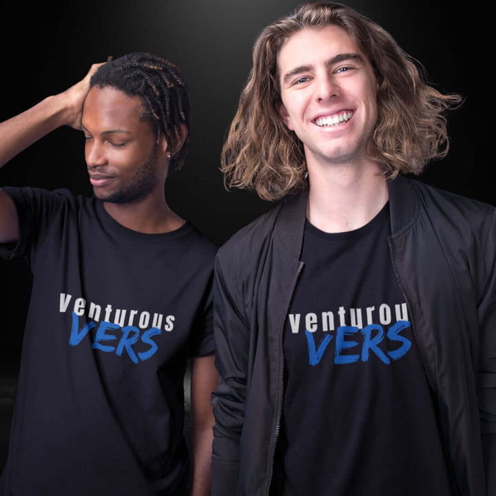 Venturous Vers Black Tee - Bite Me Now