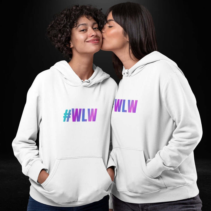 #WLW White Hoodie - Bite Me Now