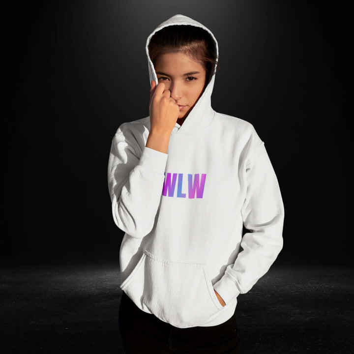 #WLW White Hoodie - Bite Me Now