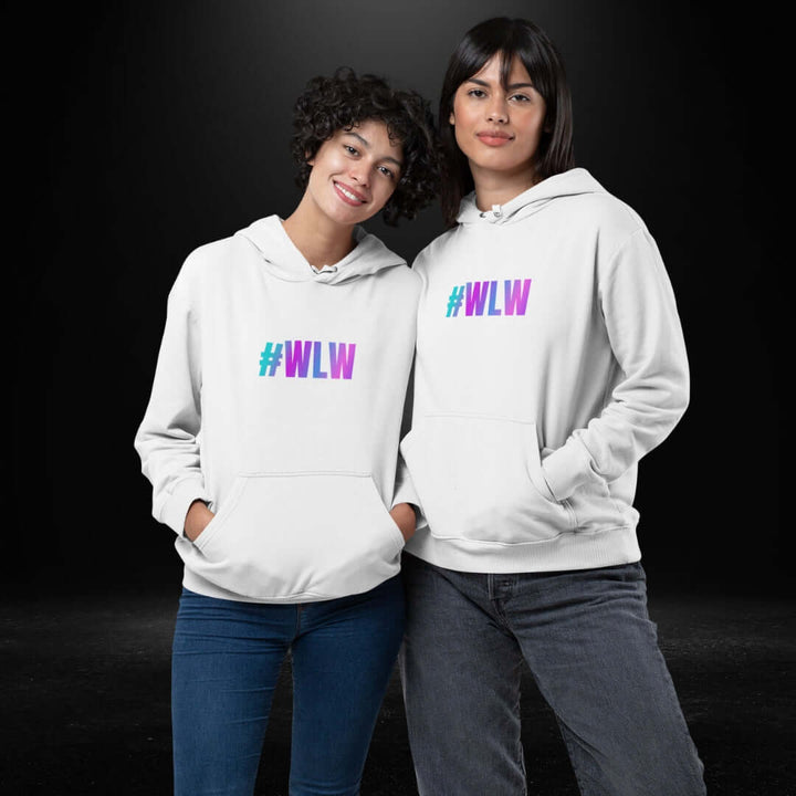 #WLW White Hoodie - Bite Me Now