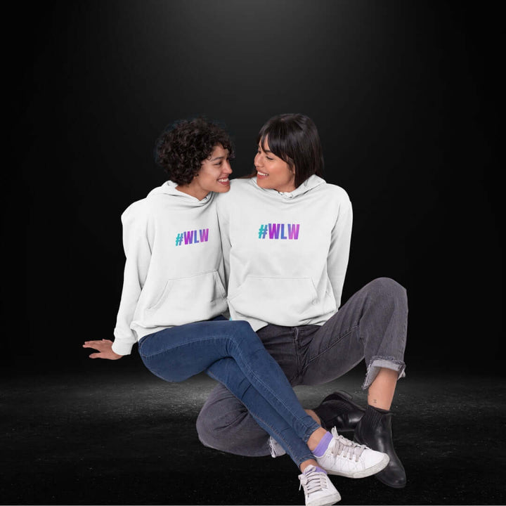 #WLW White Hoodie - Bite Me Now