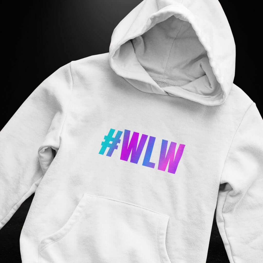 #WLW White Hoodie - Bite Me Now
