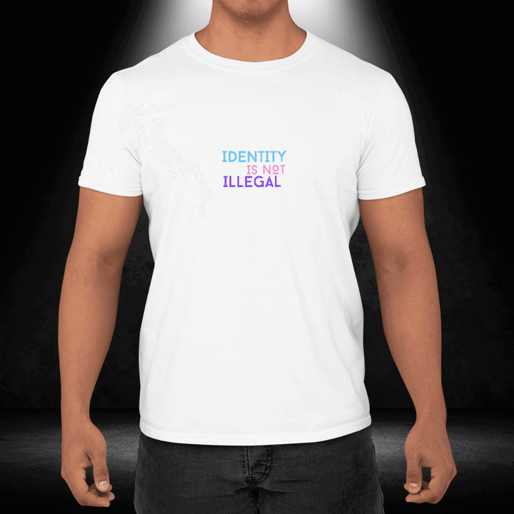 LGBTQ+ Transgender Awareness Week Tee - Identity is not Illegal