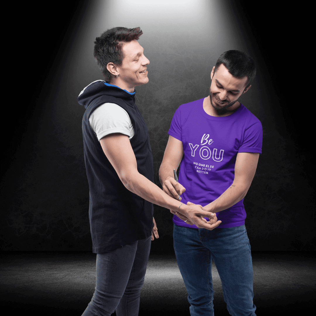 LGBTQ+ Wear it Purple Tee - Be You - BiteMeNow