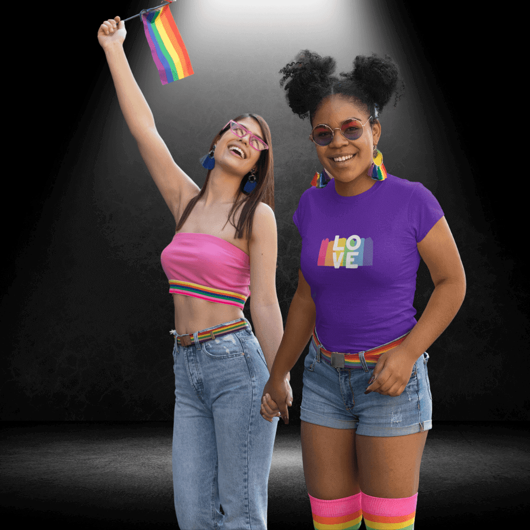 Wear it Purple - L O V E Tee - BiteMeNow