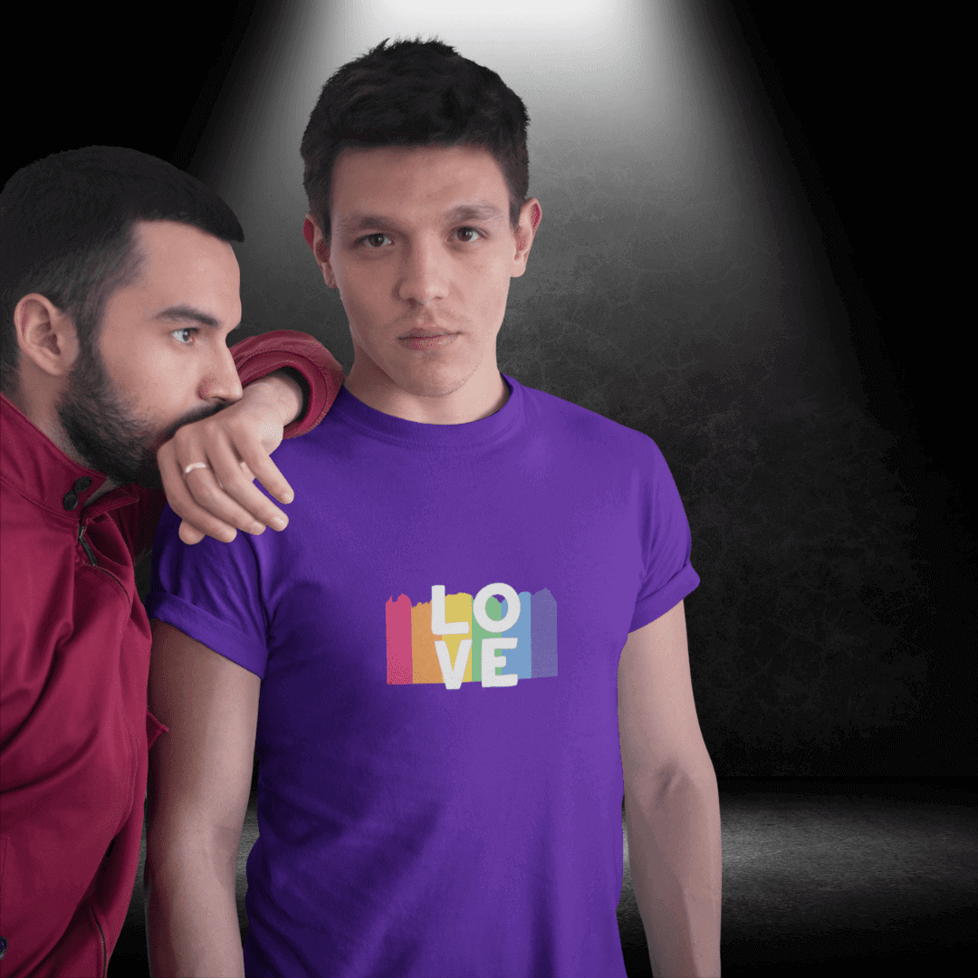 Wear it Purple - L O V E Tee - BiteMeNow