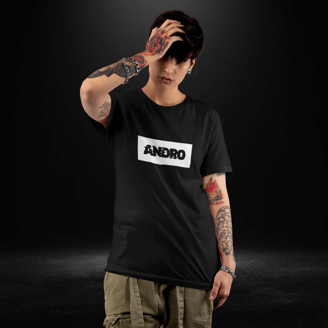 Andro Black Tee - Bite Me Now