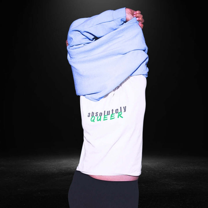 Absolutely Queer White Tee - Bite Me Now
