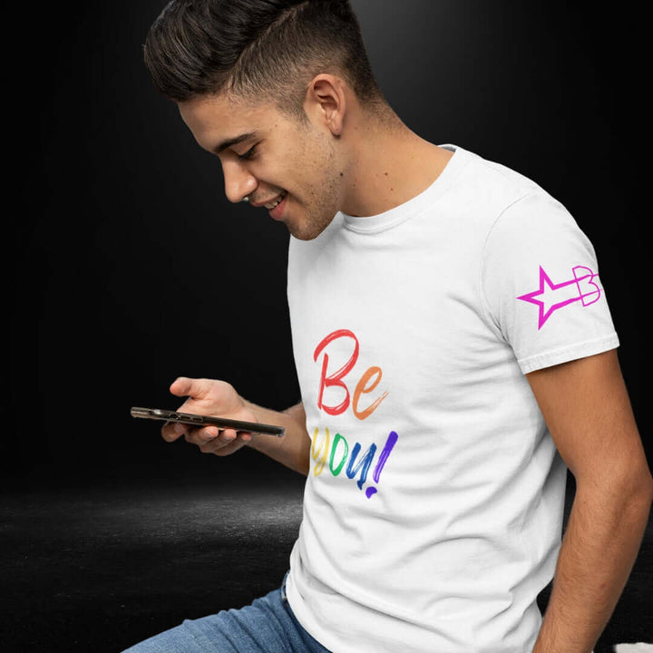 Be You White Tee - Bite Me Now