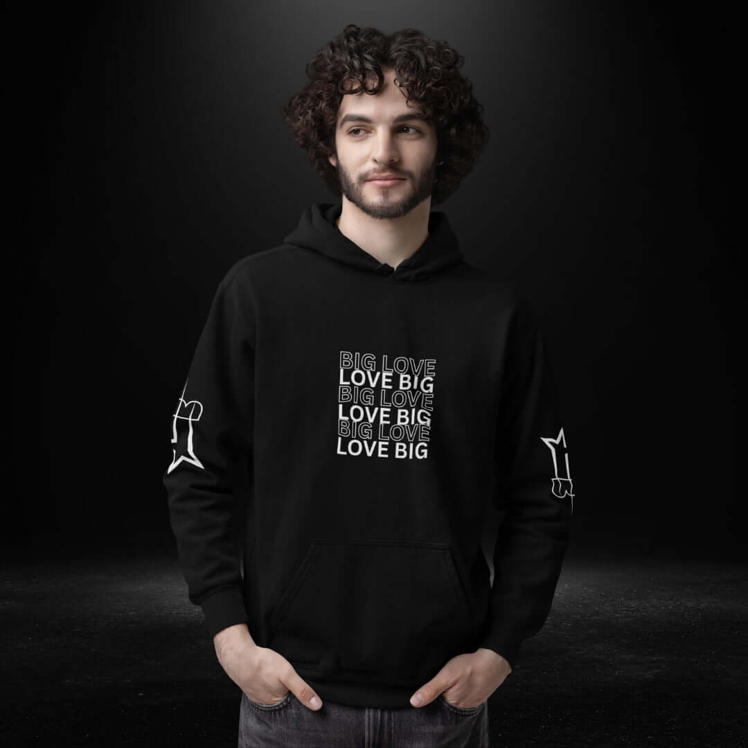 Big Love Black Hoodie